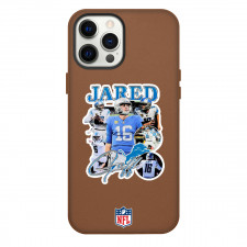 NFL Jared Goff Phone Case For iPhone Samsung Galaxy Pixel OnePlus Vivo Xiaomi Asus Sony Motorola Nokia - Jared Goff Detroit Lions Collage Sticker
