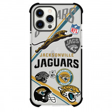NFL Jacksonville Jaguars Phone Case For iPhone Samsung Galaxy Pixel OnePlus Vivo Xiaomi Asus Sony Motorola Nokia - Jacksonville Jaguars Mania Collage Logo