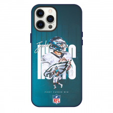 NFL Jalen Hurts Phone Case For iPhone Samsung Galaxy Pixel OnePlus Vivo Xiaomi Asus Sony Motorola Nokia - Jalen Hurts Philadelphia Eagles First Career Win Poster