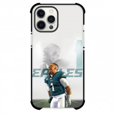 NFL Jalen Hurts Phone Case For iPhone Samsung Galaxy Pixel OnePlus Vivo Xiaomi Asus Sony Motorola Nokia - Jalen Hurts Philadelphia Eagles Shouting Poster