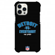 NFL Detroit Lions Phone Case For iPhone Samsung Galaxy Pixel OnePlus Vivo Xiaomi Asus Sony Motorola Nokia - Detroit Lions Vs Everybody One Pride Black Poster