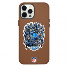 NFL Detroit Lions Phone Case For iPhone Samsung Galaxy Pixel OnePlus Vivo Xiaomi Asus Sony Motorola Nokia - Detroit Lions NFC North Champs 2023 Team Sticker