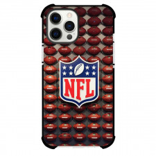NFL Phone Case For iPhone Samsung Galaxy Pixel OnePlus Vivo Xiaomi Asus Sony Motorola Nokia - NFL Logo On NFL Ball Background