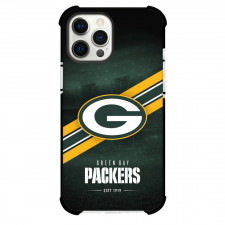 NFL Green Bay Packers Phone Case For iPhone Samsung Galaxy Pixel OnePlus Vivo Xiaomi Asus Sony Motorola Nokia - Packers Name And Logo In Green Stadium Background
