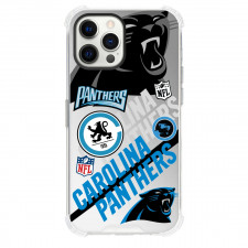 NFL Carolina Panthers Phone Case For iPhone Samsung Galaxy Pixel OnePlus Vivo Xiaomi Asus Sony Motorola Nokia - Carolina Panthers Mania Collage Logo