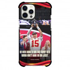 NFL Patrick Mahomes Phone Case For iPhone Samsung Galaxy Pixel OnePlus Vivo Xiaomi Asus Sony Motorola Nokia - Patrick Mahomes Pay Tribute To Chiefs Owner