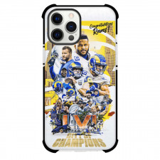 NFL Los Angeles Rams Phone Case For iPhone Samsung Galaxy Pixel OnePlus Vivo Xiaomi Asus Sony Motorola Nokia - Los Angeles Rams Super Bowl LVI Champions Poster