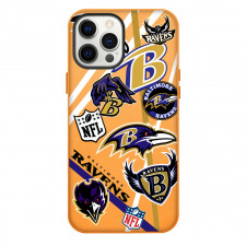 NFL Baltimore Ravens Phone Case For iPhone Samsung Galaxy Pixel OnePlus Vivo Xiaomi Asus Sony Motorola Nokia - Baltimore Ravens Mania Collage Logo