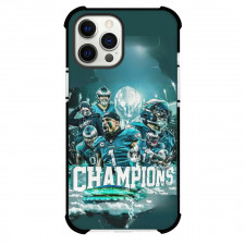 NFL Super Bowl 2025 Phone Case For iPhone Samsung Galaxy Pixel OnePlus Vivo Xiaomi Asus Sony Motorola Nokia - Super Bowl 2025 Philadelphia Eagles Champions Green Illustration