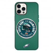 NFL Super Bowl 2025 Phone Case For iPhone Samsung Galaxy Pixel OnePlus Vivo Xiaomi Asus Sony Motorola Nokia - Super Bowl 2025 Philadelphia Eagles Metal Auto Emblem