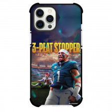 NFL Super Bowl 2025 Jalen Hurts Phone Case For iPhone Samsung Galaxy Pixel OnePlus Vivo Xiaomi Asus Sony Motorola Nokia - Super Bowl 2025 Jalen Hurts 3Peat Stopper
