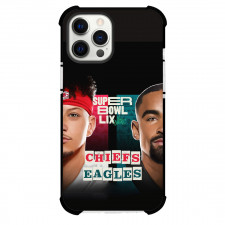 NFL Super Bowl 2025 Phone Case For iPhone Samsung Galaxy Pixel OnePlus Vivo Xiaomi Asus Sony Motorola Nokia - Super Bowl 2025 Patrick Mahomes Jalen Hurts Face Off
