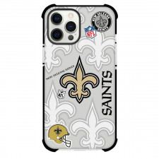NFL New Orleans Saints Phone Case For iPhone Samsung Galaxy Pixel OnePlus Vivo Xiaomi Asus Sony Motorola Nokia - New Orleans Saints Mania Collage Logo