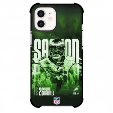 NFL Saquon Barkley Phone Case For iPhone Samsung Galaxy Pixel OnePlus Vivo Xiaomi Asus Sony Motorola Nokia - Saquon Barkley 26 Philadelphia Eagles Green Effect Poster