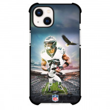 NFL Saquon Barkley Phone Case For iPhone Samsung Galaxy Pixel OnePlus Vivo Xiaomi Asus Sony Motorola Nokia - Saquon Barkley Philadelphia Eagles On Stadium Background