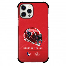 NFL Houston Texans Phone Case For iPhone Samsung Galaxy Pixel OnePlus Vivo Xiaomi Asus Sony Motorola Nokia - Texans Helmet On Red Background