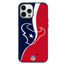 NFL Houston Texans Phone Case For iPhone Samsung Galaxy Pixel OnePlus Vivo Xiaomi Asus Sony Motorola Nokia - Houston Texans Logo On Blue Red Background