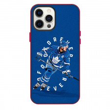 NHL Auston Matthews Phone Case For iPhone Samsung Galaxy Pixel OnePlus Vivo Xiaomi Asus Sony Motorola Nokia - Auston Matthews Toronto Maple Leafs Blue Forever Illustration Art Poster