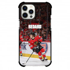 NHL Connor Bedard Phone Case For iPhone Samsung Galaxy Pixel OnePlus Vivo Xiaomi Asus Sony Motorola Nokia - Connor Bedard Chicago Blackhawks Live Match Candid Poster