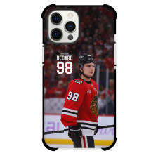 NHL Connor Bedard Phone Case For iPhone Samsung Galaxy Pixel OnePlus Vivo Xiaomi Asus Sony Motorola Nokia - Connor Bedard Chicago Blackhawks NHL Game Day Portrait Poster