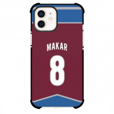 NHL Cale Makar Phone Case For iPhone Samsung Galaxy Pixel OnePlus Vivo Xiaomi Asus Sony Motorola Nokia - Cale Makar Colorado Avalanche Jersey Number 8 Minimalist Poster