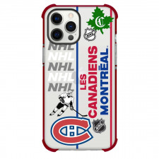 NHL Montreal Canadiens Phone Case For iPhone Samsung Galaxy Pixel OnePlus Vivo Xiaomi Asus Sony Motorola Nokia - Montreal Canadiens Mania Collage Logo