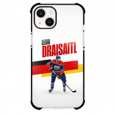 NHL Leon Draisaitl Phone Case For iPhone Samsung Galaxy Pixel OnePlus Vivo Xiaomi Asus Sony Motorola Nokia - Leon Draisaitl Edmonton Oilers Clean Typography Poster