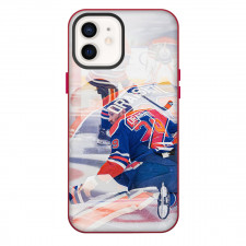 NHL Leon Draisaitl Phone Case For iPhone Samsung Galaxy Pixel OnePlus Vivo Xiaomi Asus Sony Motorola Nokia - Leon Draisaitl Edmonton Oilers Double Exposure Artwork Poster