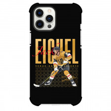 NHL Jack Eichel Phone Case For iPhone Samsung Galaxy Pixel OnePlus Vivo Xiaomi Asus Sony Motorola Nokia - Jack Eichel Vegas Golden Knights Black Gold Aesthetic Poster