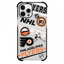 NHL Philadelphia Flyers Phone Case For iPhone Samsung Galaxy Pixel OnePlus Vivo Xiaomi Asus Sony Motorola Nokia - Philadelphia Flyers Mania Collage Logo