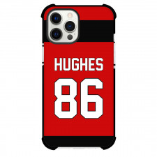 NHL Jack Hughes Phone Case For iPhone Samsung Galaxy Pixel OnePlus Vivo Xiaomi Asus Sony Motorola Nokia - Jack Hughes New Jersey Devils Jersey Number 86 Minimalist Poster