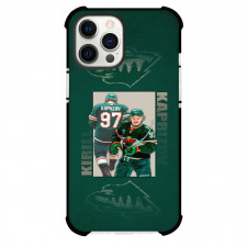 NHL Kirill Kaprizov Phone Case For iPhone Samsung Galaxy Pixel OnePlus Vivo Xiaomi Asus Sony Motorola Nokia - Kirill Kaprizov Minnesota Wild Emerald Green Graphic Poster
