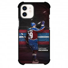 NHL Nathan MacKinnon Phone Case For iPhone Samsung Galaxy Pixel OnePlus Vivo Xiaomi Asus Sony Motorola Nokia - Nathan MacKinnon Colorado Avalanche Back View Poster
