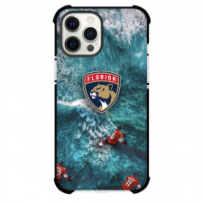 NHL Florida Panthers Phone Case For iPhone Samsung Galaxy Pixel OnePlus Vivo Xiaomi Asus Sony Motorola Nokia - Florida Panthers Hockey On Waves with Logo
