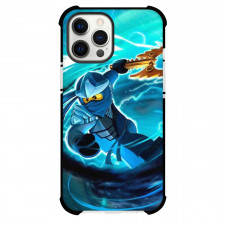 Ninjago Jay Phone Case For iPhone Samsung Galaxy Pixel OnePlus Vivo Xiaomi Asus Sony Motorola Nokia - Jay Holding Axe Illustration