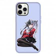 Neverness To Everness Lacrimosa Phone Case For iPhone Samsung Galaxy Pixel OnePlus Vivo Xiaomi Asus Sony Motorola Nokia - Lacrimosa Laying Pouting Portrait Sticker