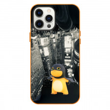 Nailoong Phone Case For iPhone Samsung Galaxy Pixel OnePlus Vivo Xiaomi Asus Sony Motorola Nokia - Nailoong As A Batman On Grayscale City Background