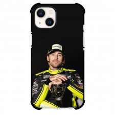 Nascar Phone Case For iPhone Samsung Galaxy Pixel OnePlus Vivo Xiaomi Asus Sony Motorola Nokia - Nascar Ryan Blaney Portrait With Trophy