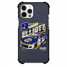 Nascar Phone Case For iPhone Samsung Galaxy Pixel OnePlus Vivo Xiaomi Asus Sony Motorola Nokia - Nascar Chase Elliott 9 New Chevrolet Illustration On Dark Background