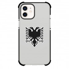 Albania Phone Case For iPhone Samsung Galaxy Pixel OnePlus Vivo Xiaomi Asus Sony Motorola Nokia - Albania National Emblem Sticker