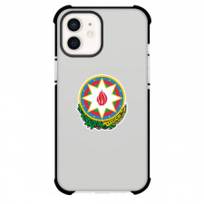 Azerbaijan Phone Case For iPhone Samsung Galaxy Pixel OnePlus Vivo Xiaomi Asus Sony Motorola Nokia - Azerbaijan National Emblem Sticker
