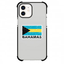 Bahamas Phone Case For iPhone Samsung Galaxy Pixel OnePlus Vivo Xiaomi Asus Sony Motorola Nokia - Bahamas Vintage Flag Sticker