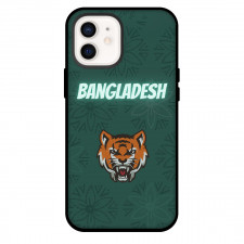Bangladesh Phone Case For iPhone Samsung Galaxy Pixel OnePlus Vivo Xiaomi Asus Sony Motorola Nokia - Bangladesh Tiger Avatar On Green Floral Background