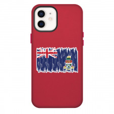 Cayman Islands Phone Case For iPhone Samsung Galaxy Pixel OnePlus Vivo Xiaomi Asus Sony Motorola Nokia - Cayman Islands Flag Brush Paint Style Sticker