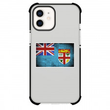 Fiji Phone Case For iPhone Samsung Galaxy Pixel OnePlus Vivo Xiaomi Asus Sony Motorola Nokia - Fiji Vintage Flag Sticker