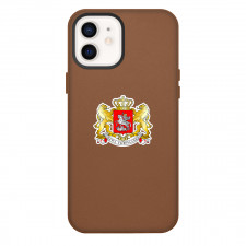 Georgia Phone Case For iPhone Samsung Galaxy Pixel OnePlus Vivo Xiaomi Asus Sony Motorola Nokia - Georgia Coat Of Arms Sticker