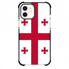Georgia Phone Case For iPhone Samsung Galaxy Pixel OnePlus Vivo Xiaomi Asus Sony Motorola Nokia - Georgia Flag Poster