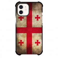 Georgia Phone Case For iPhone Samsung Galaxy Pixel OnePlus Vivo Xiaomi Asus Sony Motorola Nokia - Georgia Vintage Flag Poster