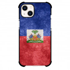 Haiti Phone Case For iPhone Samsung Galaxy Pixel OnePlus Vivo Xiaomi Asus Sony Motorola Nokia - Haiti Flag Grunge Effect Poster