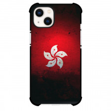 Hong Kong Phone Case For iPhone Samsung Galaxy Pixel OnePlus Vivo Xiaomi Asus Sony Motorola Nokia - Hong Kong Flag Art On Wall Poster